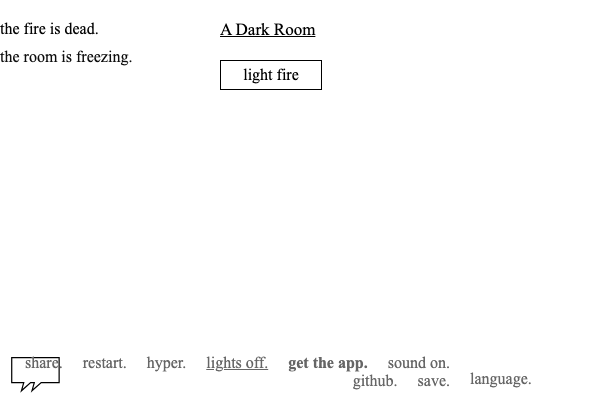 A Dark Room